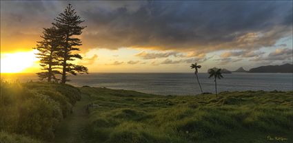 Sunset - Lord Howe Island - NSW T (PBH4 00 11952)